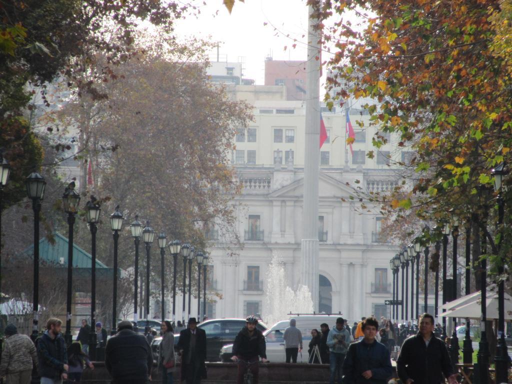 Departamento Paseo Bulnes Metro La Moneda Lejlighed Santiago de Chile Eksteriør billede